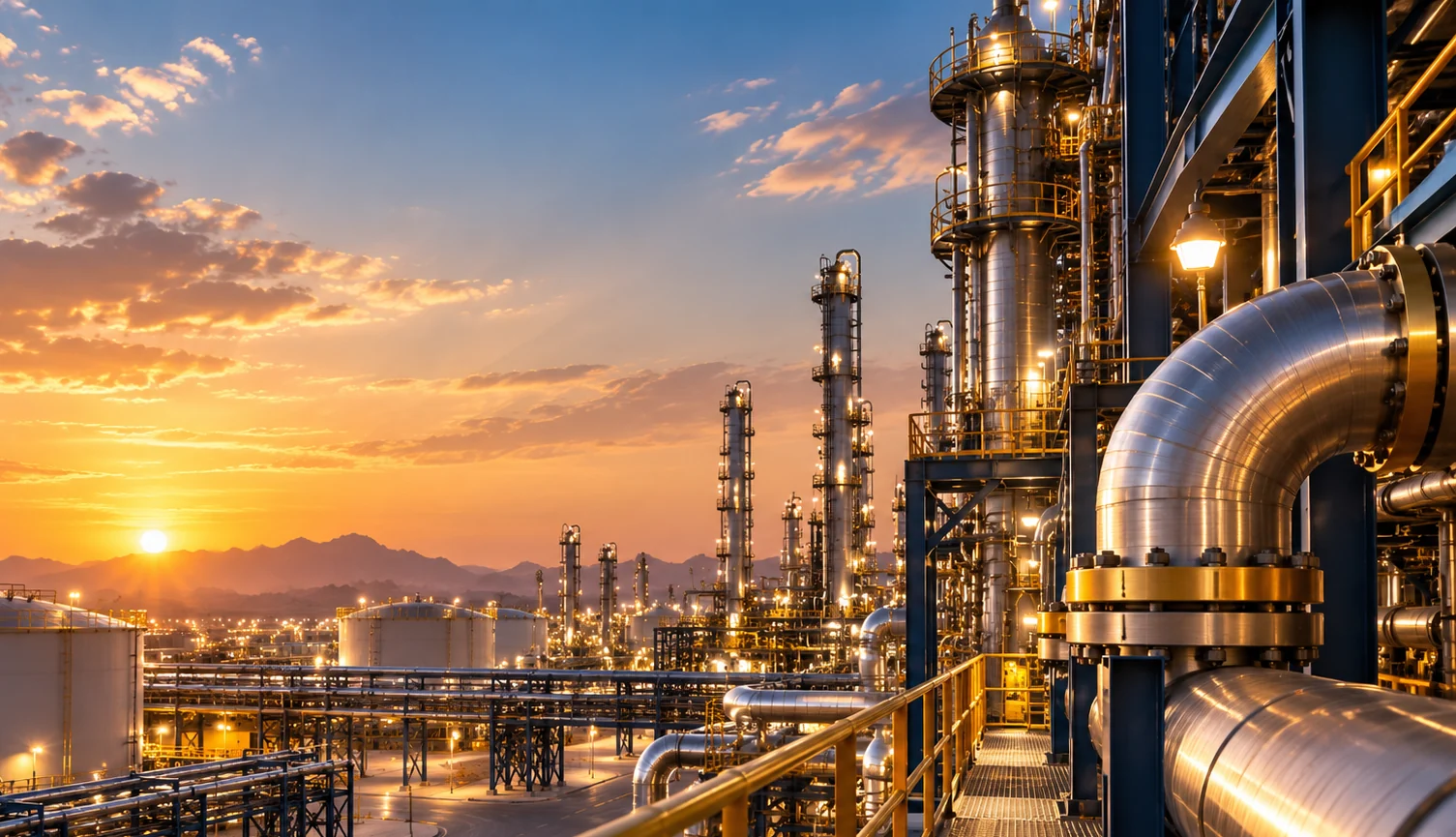 Industrial processing facility